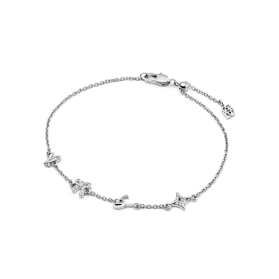 Made Mine Charm Bracelet (Silver)