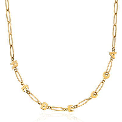 Made Mine Name Necklace (Gold)