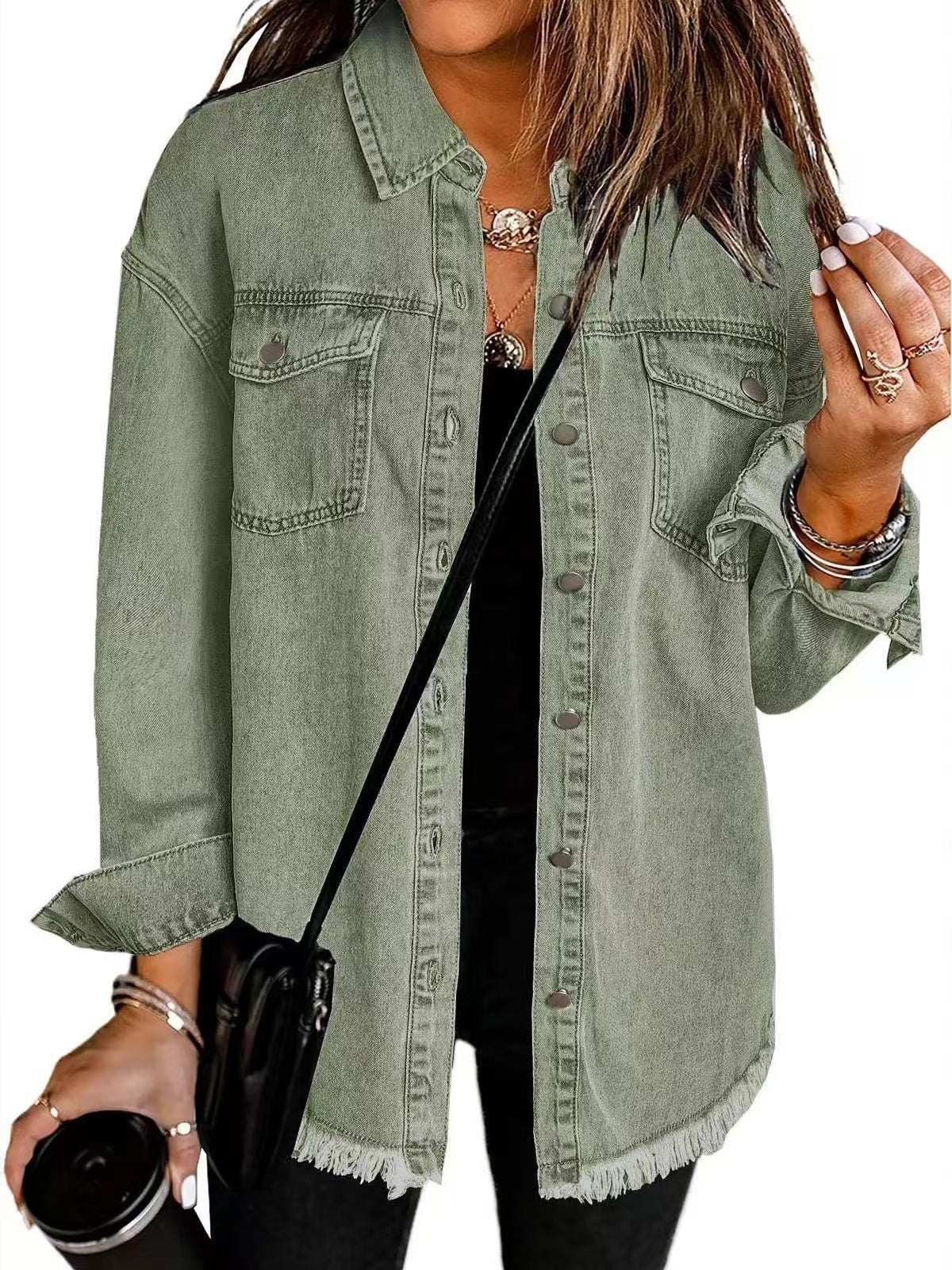 Katja™ | Klassische Jeansjacke