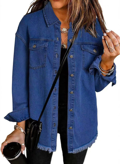 Katja™ | Klassische Jeansjacke