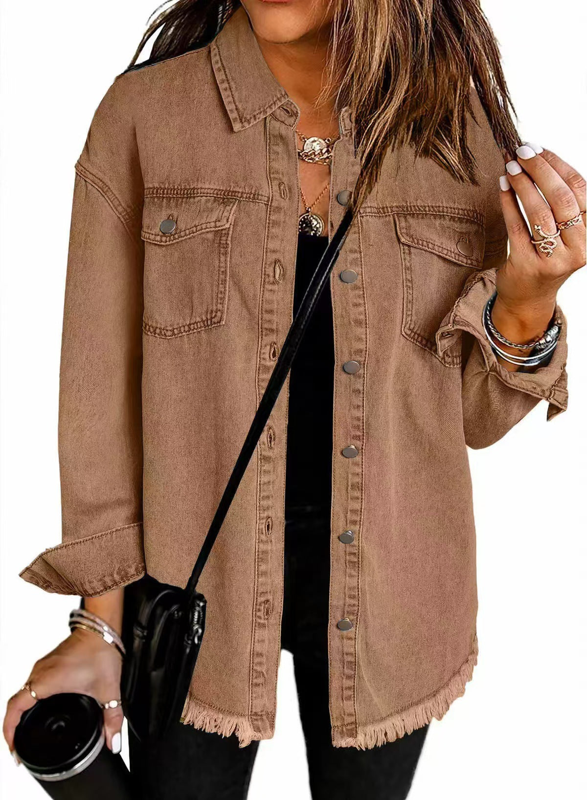 Katja™ | Klassische Jeansjacke