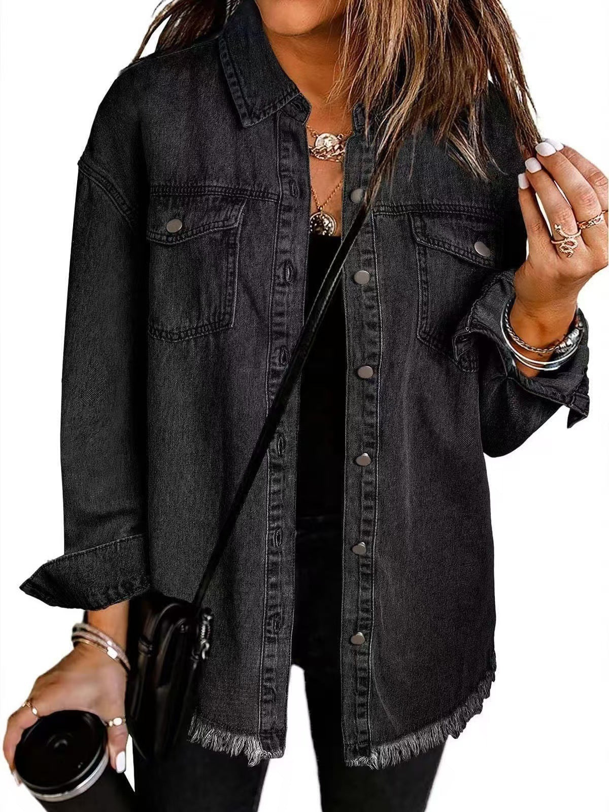 Katja™ | Klassische Jeansjacke