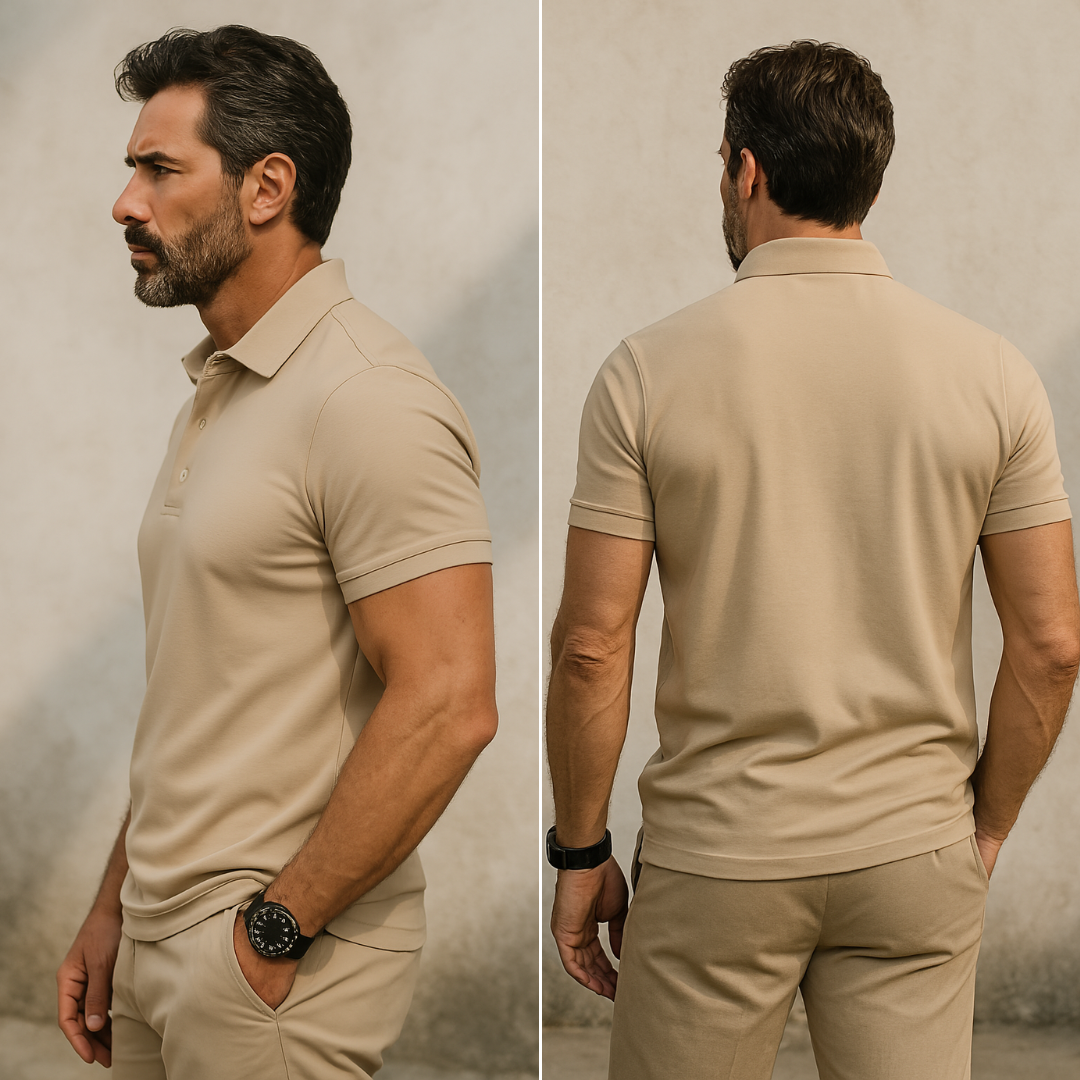 Zeitlosen Herren-Poloshirt (2 + 1 Gratis)
