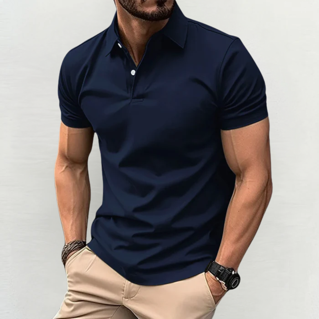 Zeitlosen Herren-Poloshirt (2 + 1 Gratis)