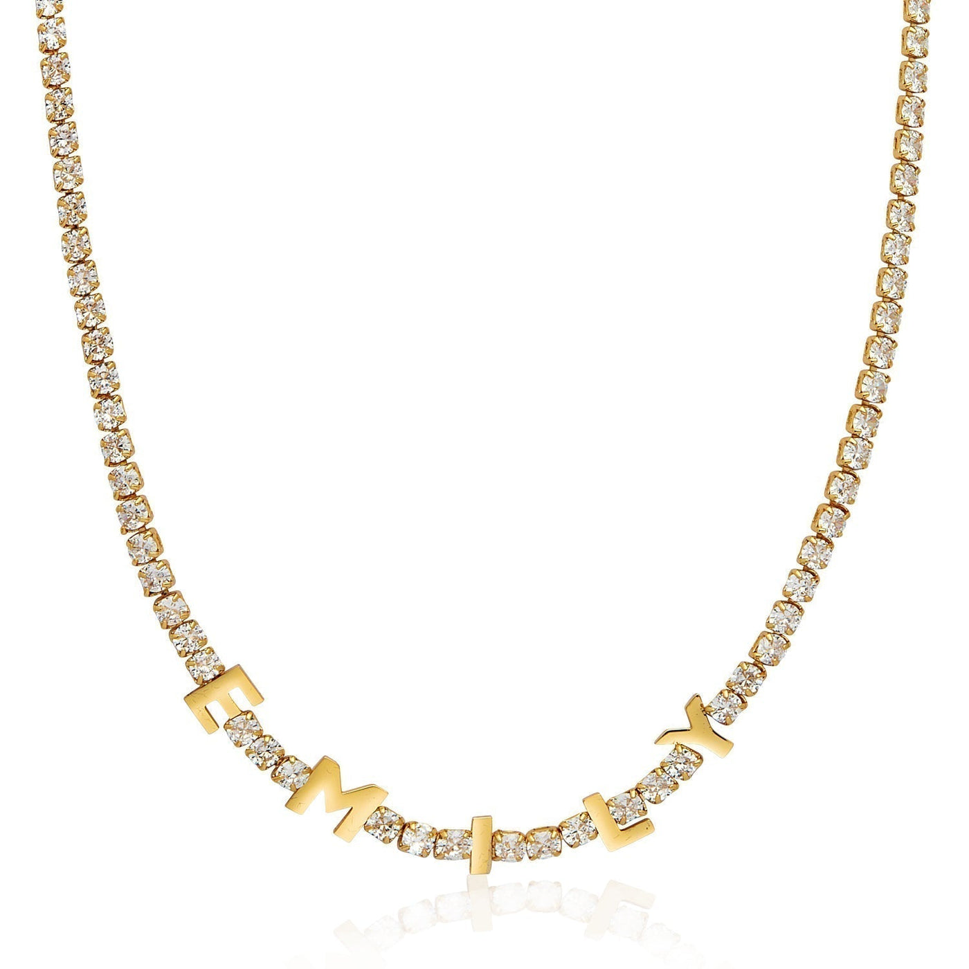 Made Mine Name Necklace (Gold)