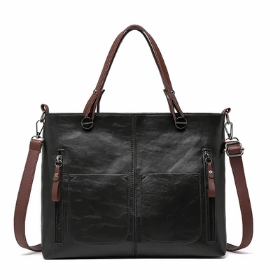 Hildegard™ | Schultertasche im Vintage-Stil