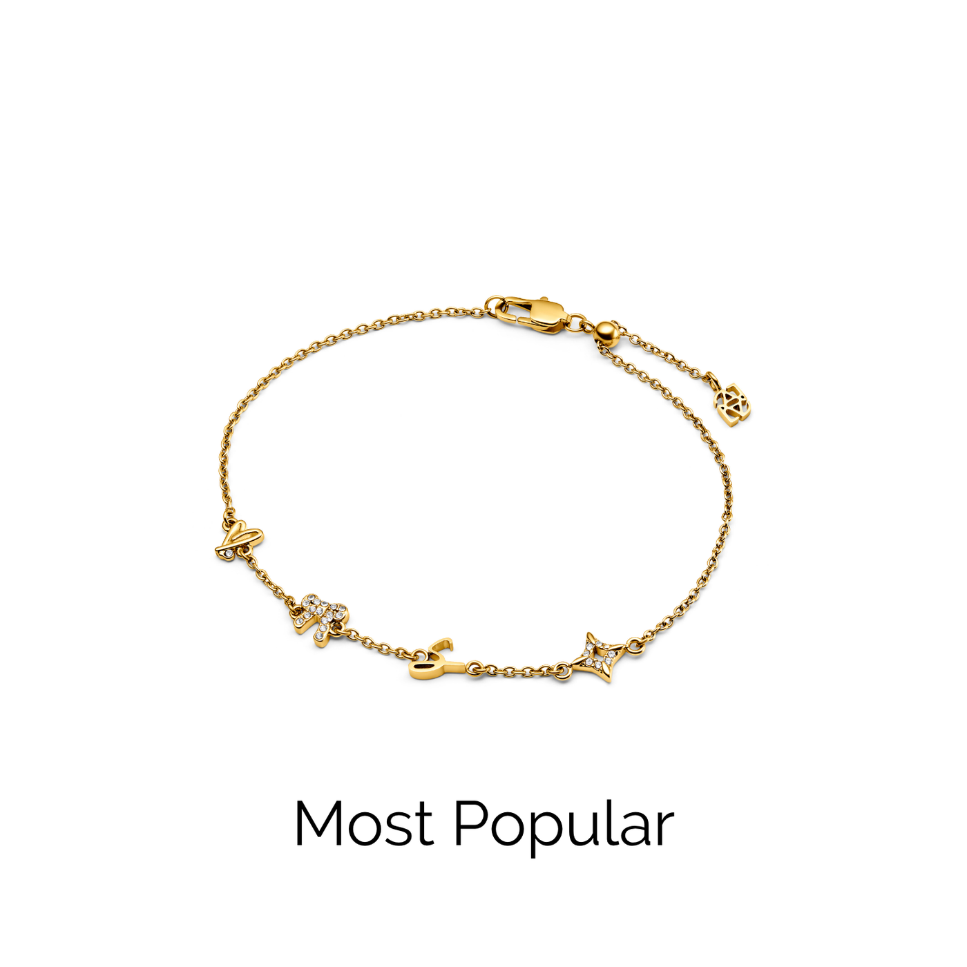 Made Mine Charm Bracelet (Gold)