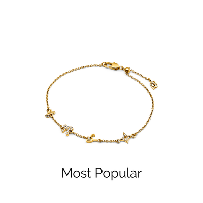 Made Mine Charm Bracelet (Gold)