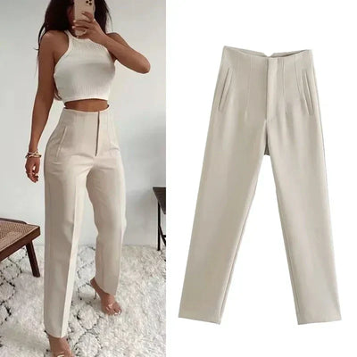 Alma | Hoch taillierte Hosen