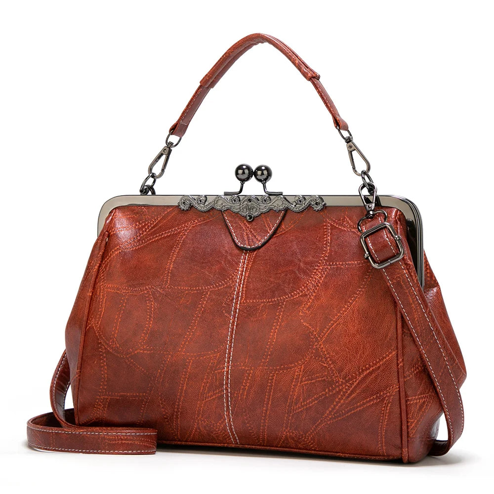 Johanna's Classic Charm | Vintage Ledertasche