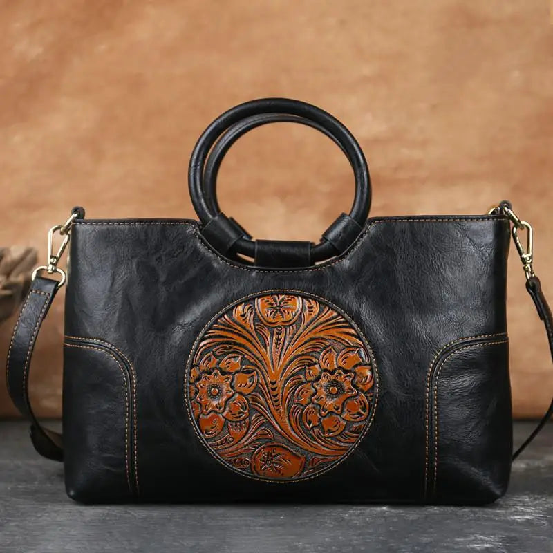 Bonnie - Luxus Handtasche mit Abbildung