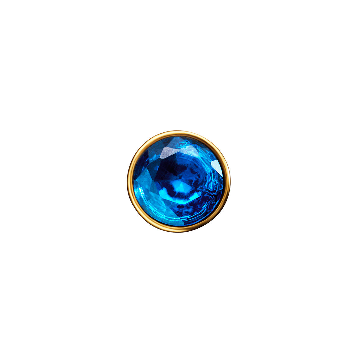 Floating Birthstone Heart Bracelet (Gold)