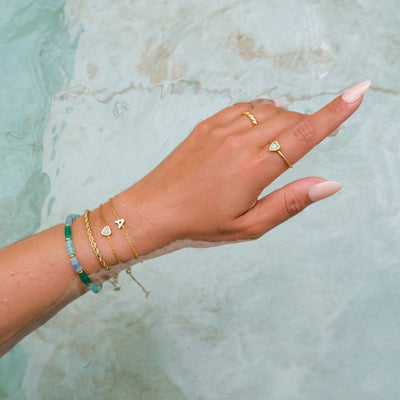 Initial Bracelet (Gold)