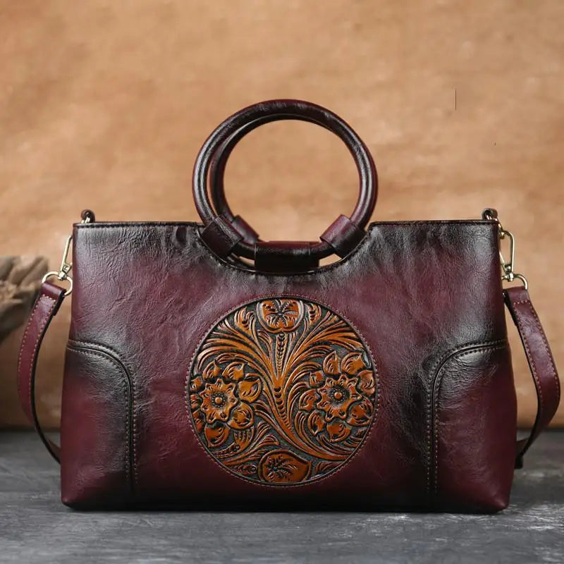Bonnie - Luxus Handtasche mit Abbildung