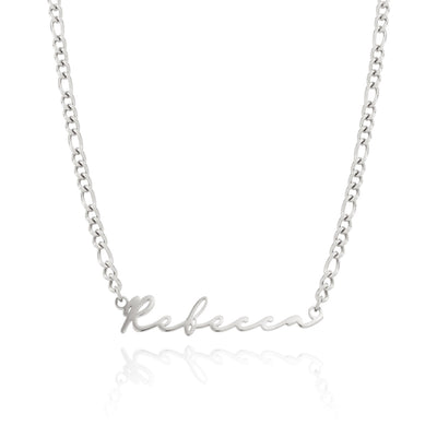Signature Name Necklace (Silver)