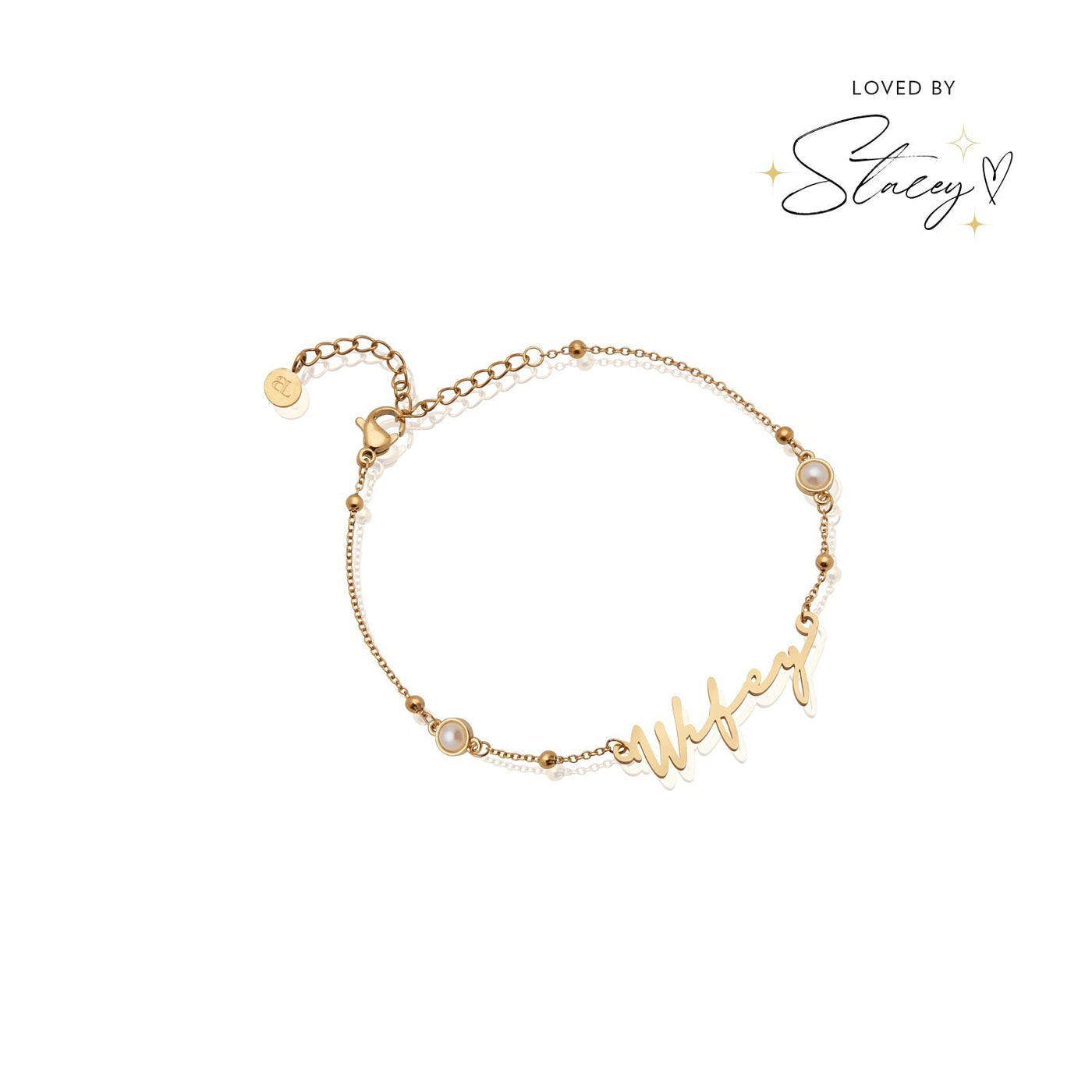 Signature Name Bracelet (Gold)