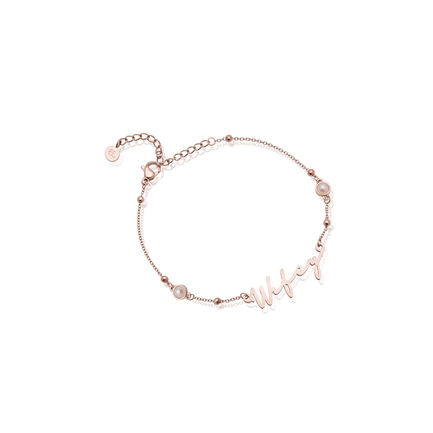 Signature Name Bracelet (Rose Gold)