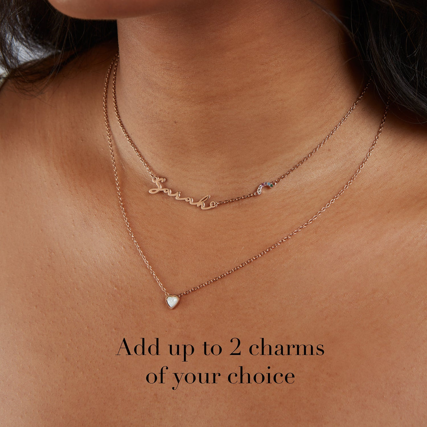 Signature Name Necklace (Rose Gold)