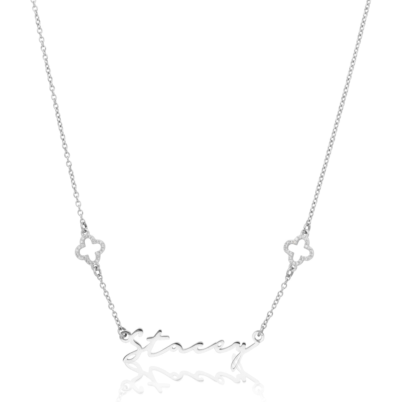 Signature Name Necklace (Silver)
