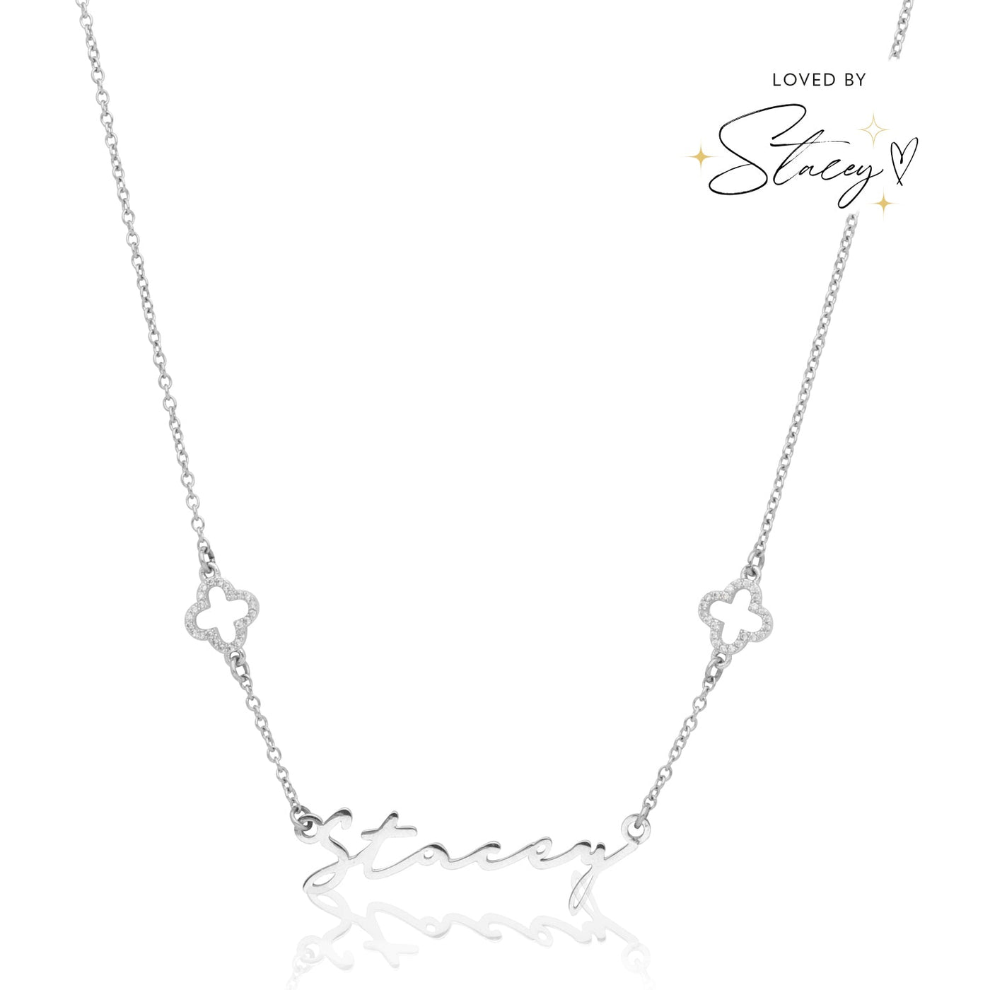 Signature Name Necklace (Silver)