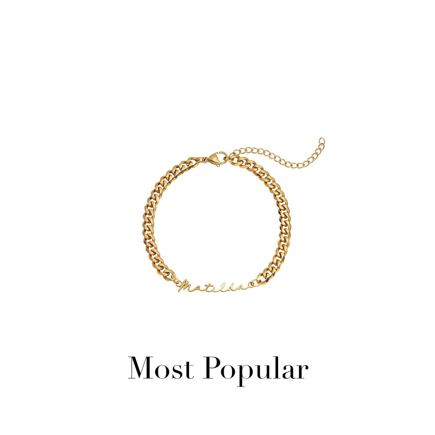 Signature Name Bracelet (Gold)