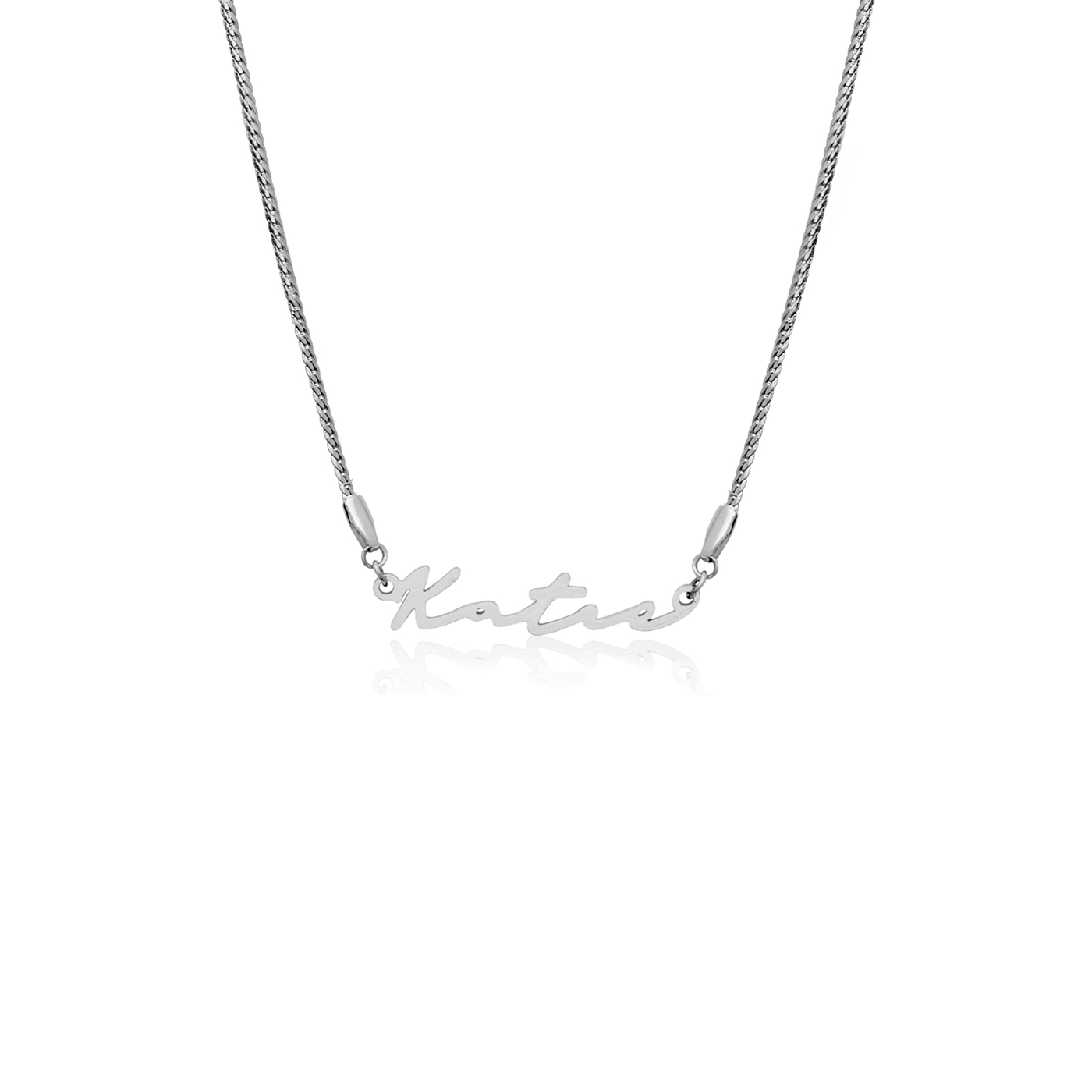 Signature Name Necklace (Silver)