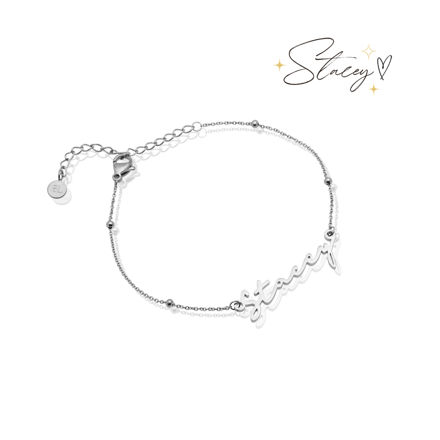 Signature Name Bracelet (Silver)