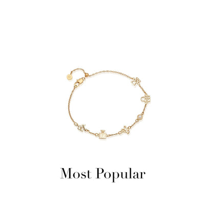 Made Mine Charm Bracelet (Gold)