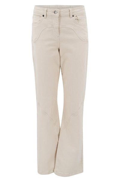 The Muse Neutrale Jeans Hellbeige