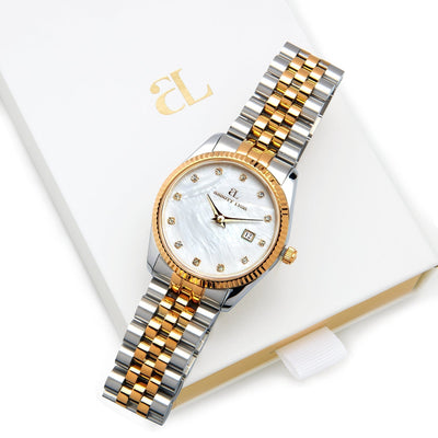 Pearl Belgravia & Bracelet Set (Silver)