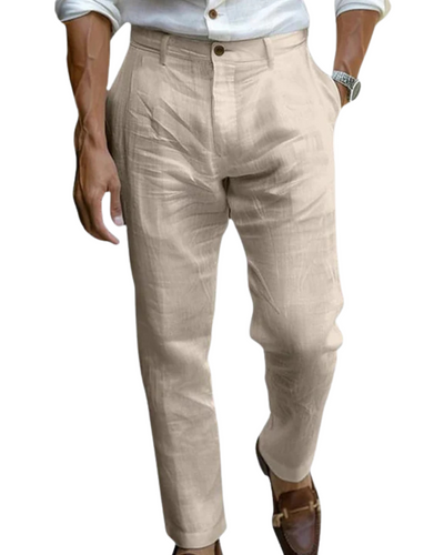 Saint - Tropez Chic Leinenhosen