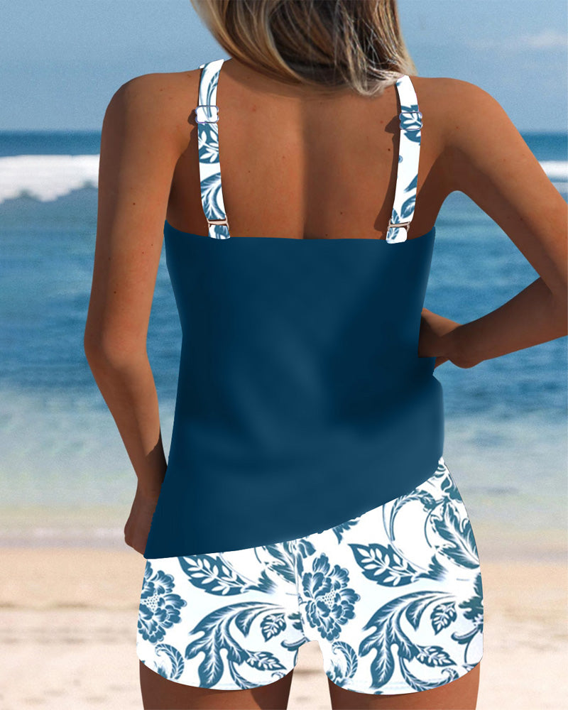 Tankini Zweiteilig Bedruckt