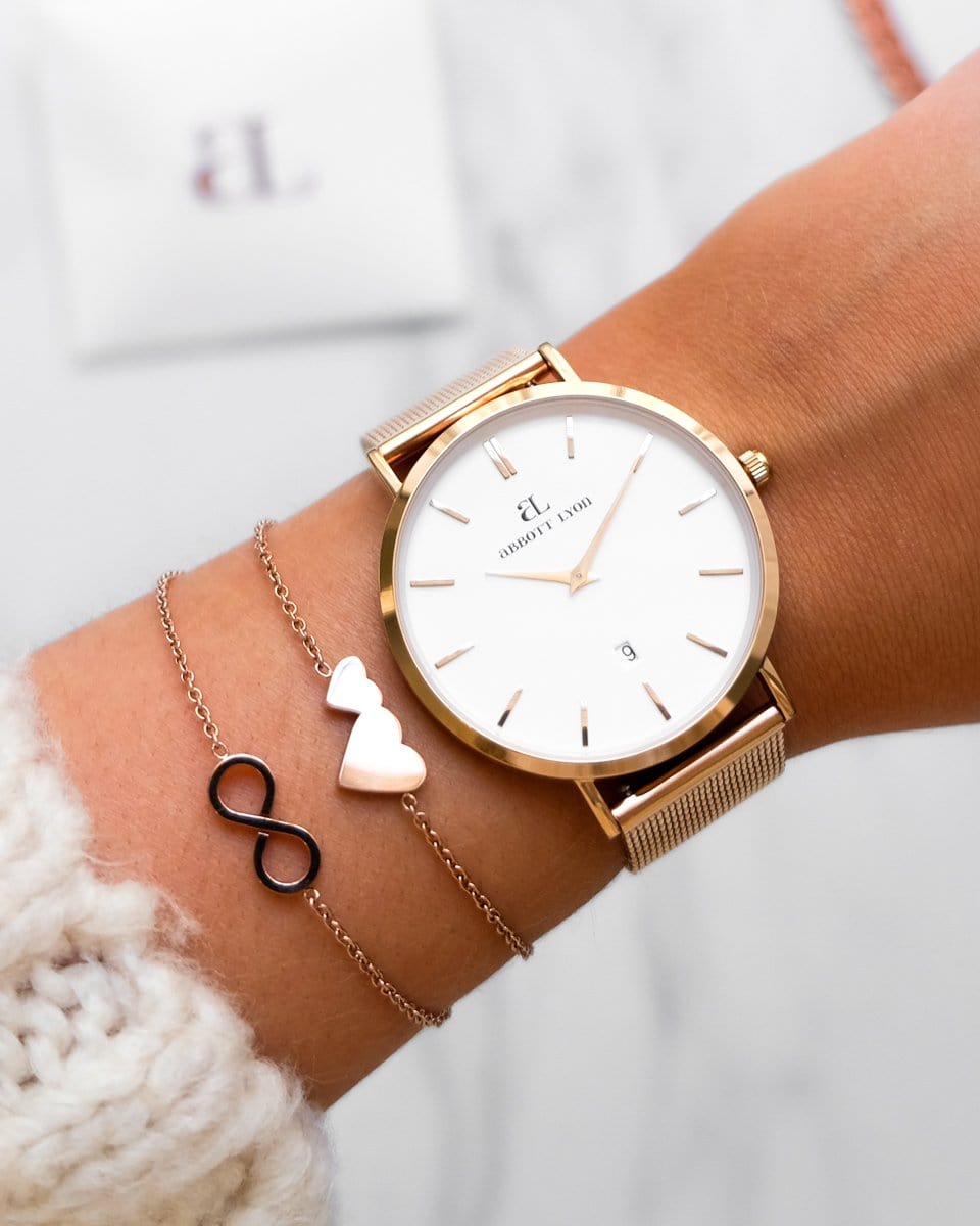 Infinity Bracelet (Rose Gold)