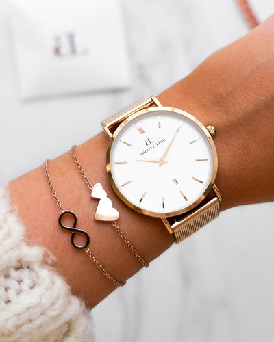 Infinity Bracelet (Rose Gold)