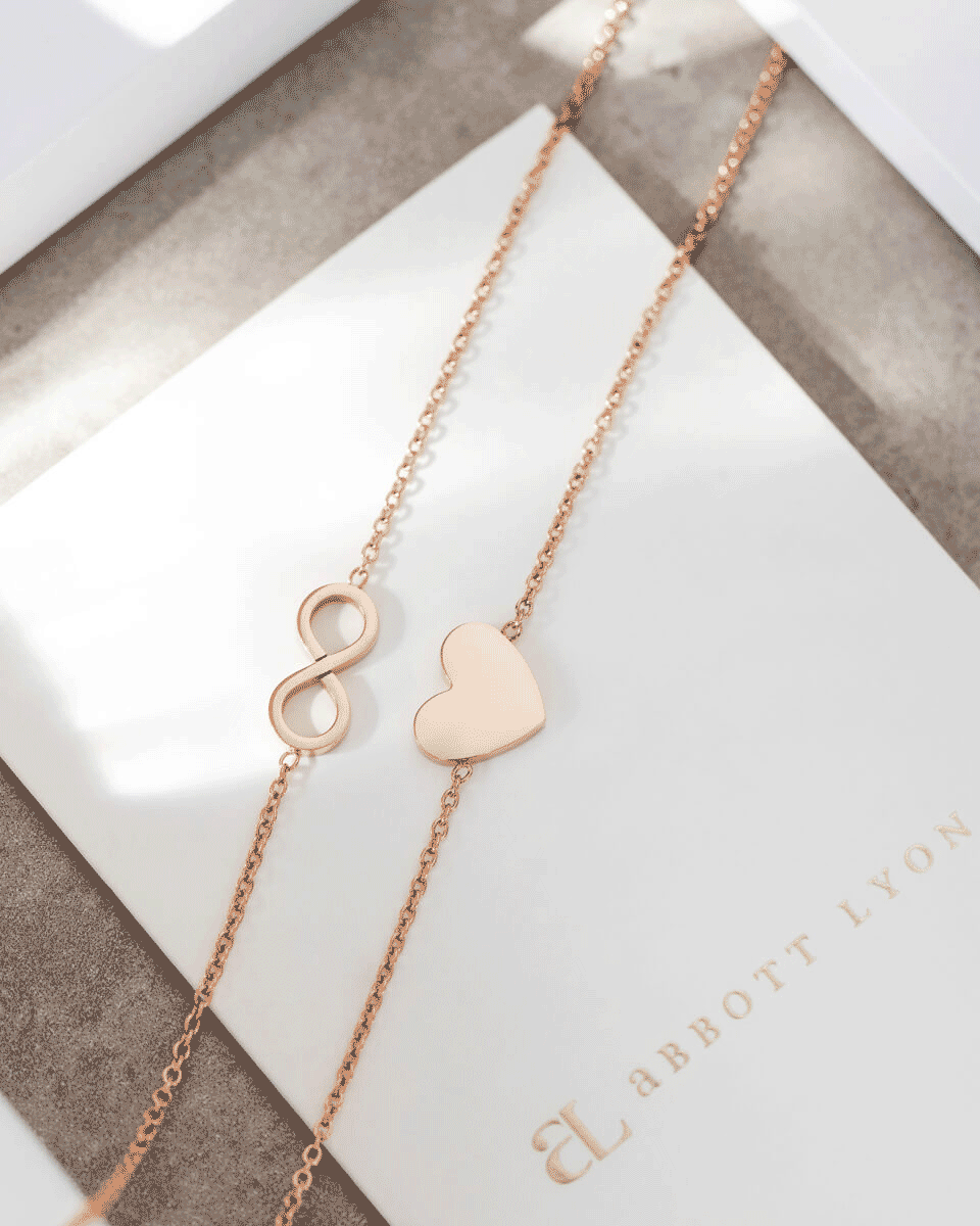 Infinity Bracelet (Rose Gold)