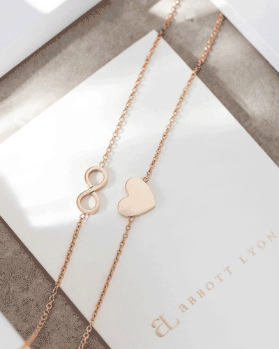 Infinity Bracelet (Rose Gold)