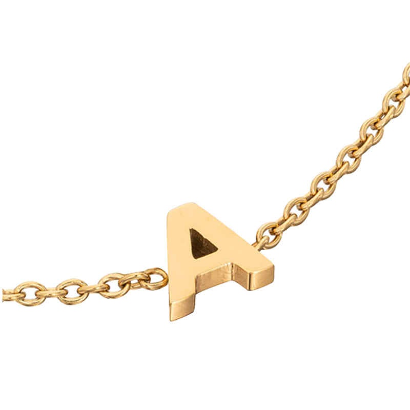 Initial Bracelet (Gold)