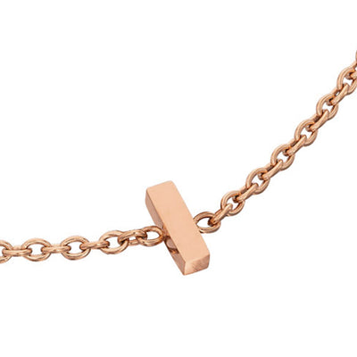 Initial Bracelet (Rose Gold)
