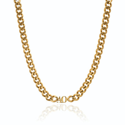 Initial Choker (Gold)