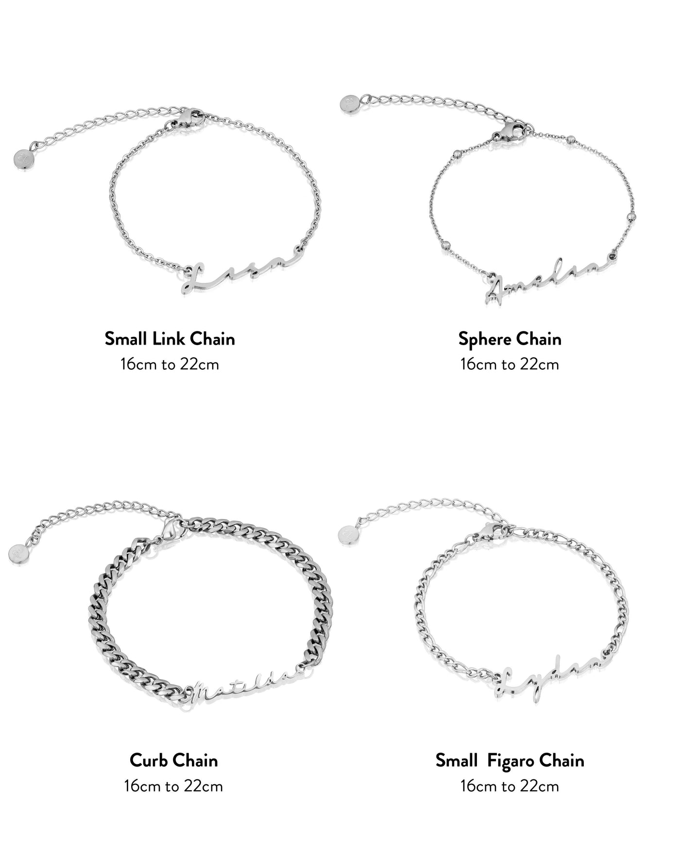 Signature Name Bracelet (Silver)