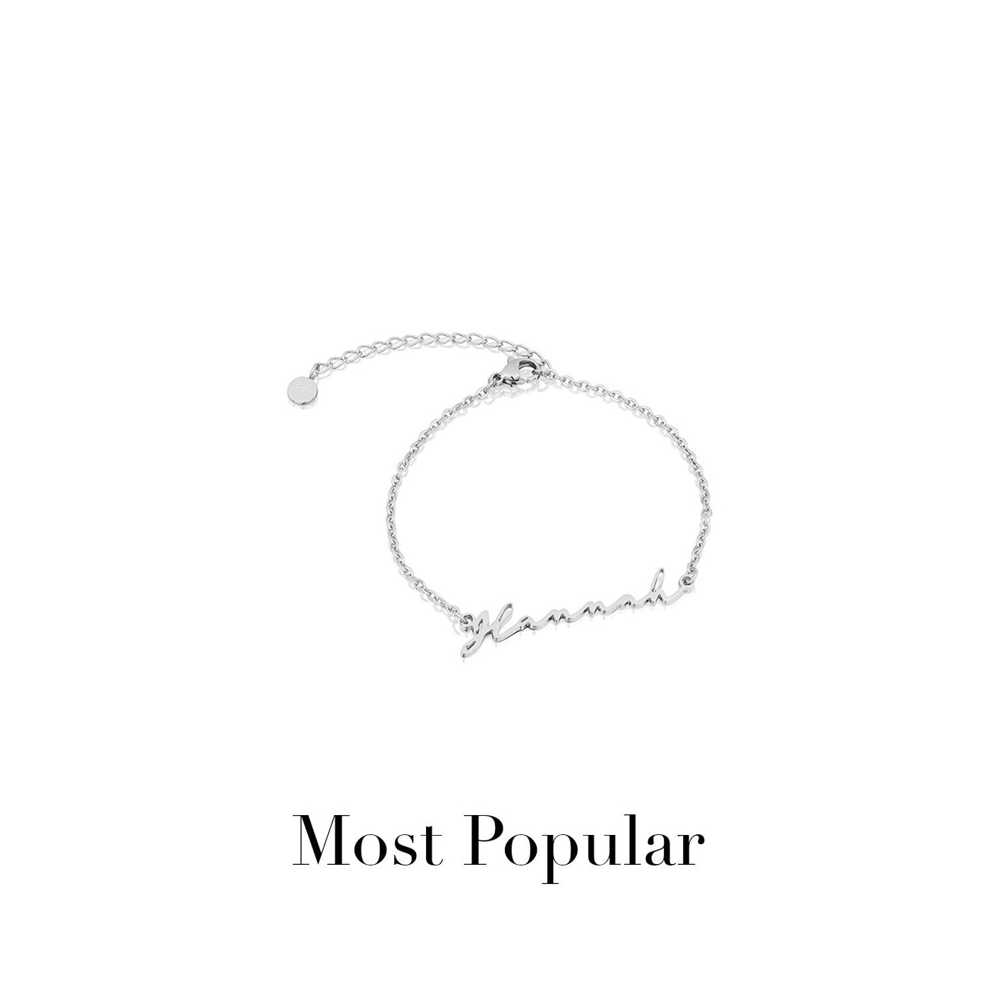 Signature Name Bracelet (Silver)