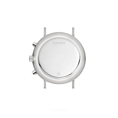 Silver Pearl Link Nueva 40 Watch