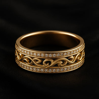 Heller Goldhohlring