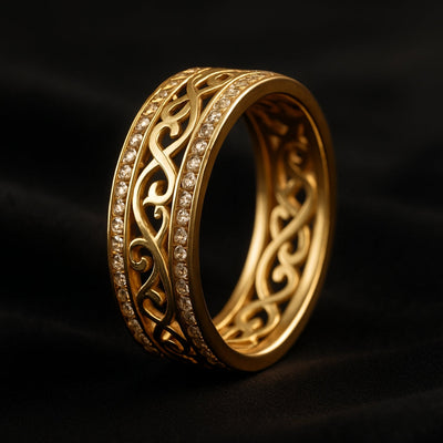 Heller Goldhohlring