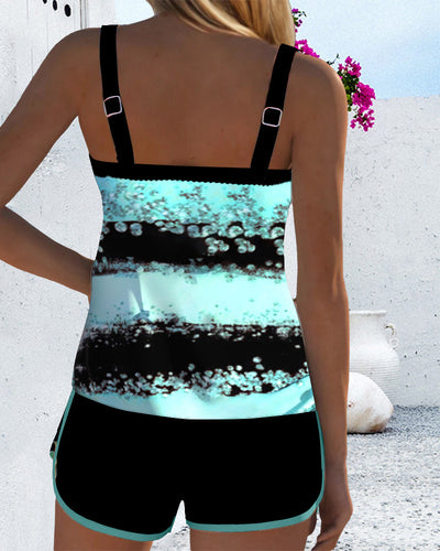 Badeanzug Urlaub Slim Shorts Zweiteiler