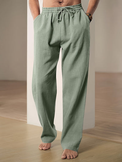 Lässige Leinen-Sommer-Hose