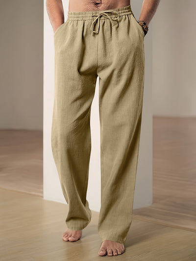 Lässige Leinen-Sommer-Hose