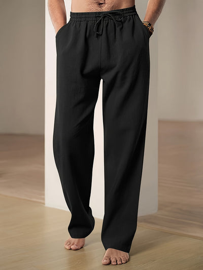 Lässige Leinen-Sommer-Hose