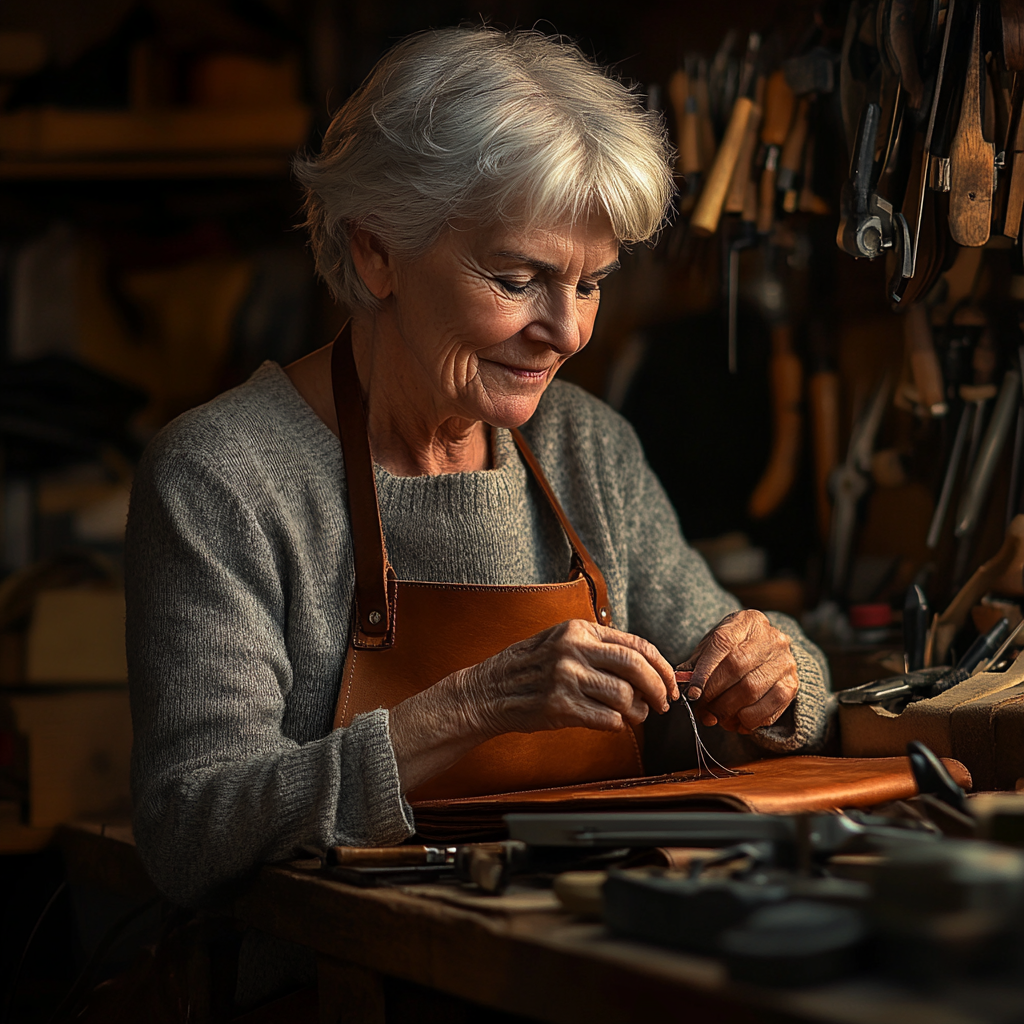 Johanna's Classic Charm | Vintage Ledertasche