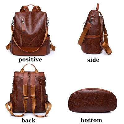 Martine | Rucksack aus Leder